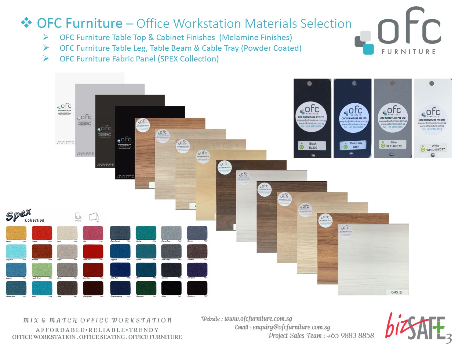 Office Furniture Workstation Materials Selection
